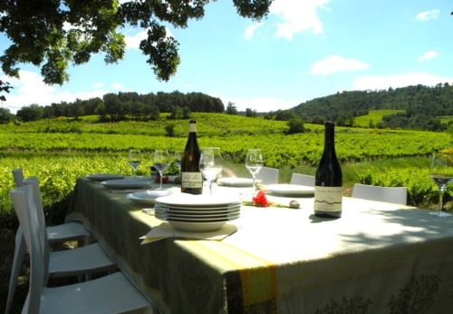 Domaine Roche – Audran wine table