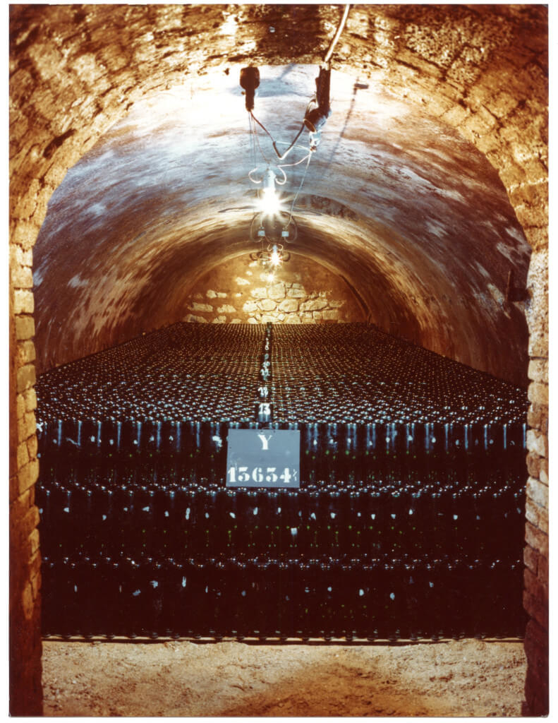 Champagne Paul Bara vínna pivnica