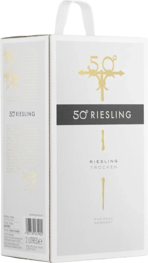 50° PARALLEL Riesling 2023 Bag in Box